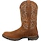 Durango Men's Western Boot, 9.5 M, Leather, 12 in H, Coyote Brown DDB0163 - alternate 5